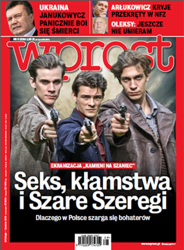 Okładka tygodnika WPROST: 9/2014