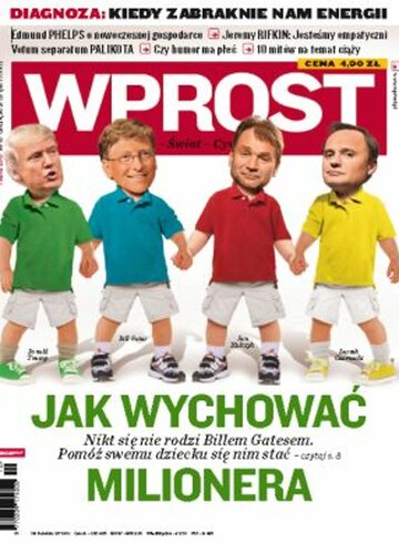 Okładka tygodnika WPROST: 10/2010